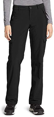 Eddie Bauer Women's Polar Fleece-Lined Pants, Black 14 Regular