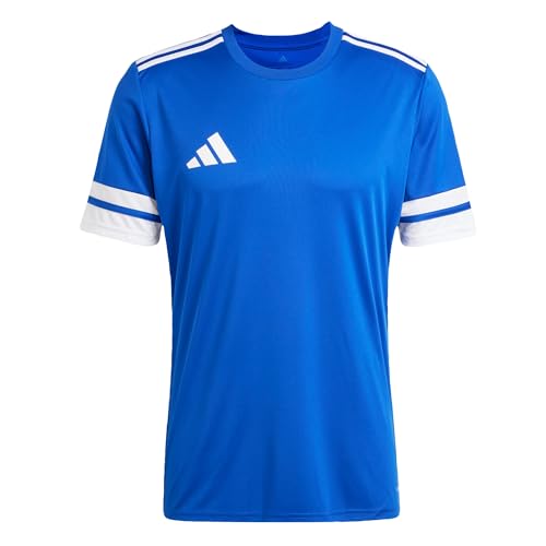 adidas Hombre SQUADRA25 Jersey Short Sleeve, Royal Blue/White, M