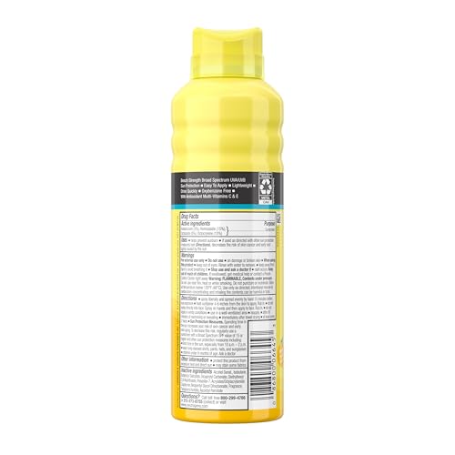 Neutrogena Beach Defense Kids Sunscreen Spray SPF 70, Water-Resistant Spray Sunscreen, Broad Spectrum Protection, Oxybenzone-Free & Fast-Drying, Beach Vacation Essential, 6.5 oz, Pack of 2