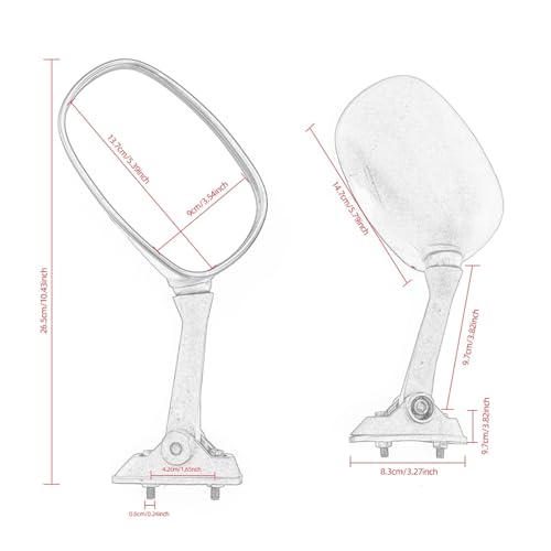Espejos retrovisores moto SV 1000 y SV650 para eliminar vibraciones en ruta 4