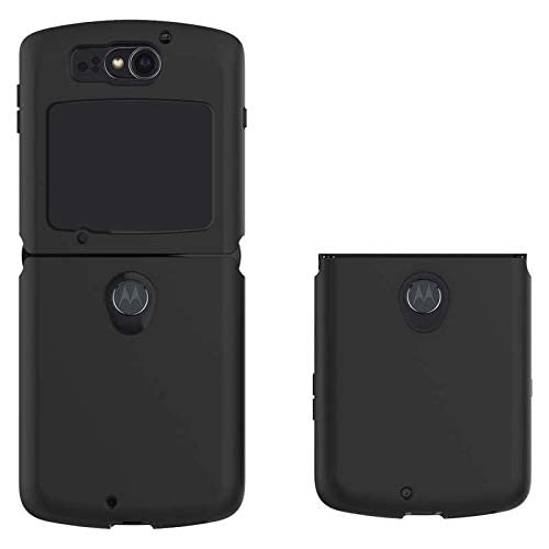 Matte Finish Hard PC Cover for Motorola Razr 5G, Hard Ultra-Thin Hard PC Cover,Front and Back Shockproof Flip Bumper Cover for Motorola Razr 5G – Black Matte Finish Hard PC Cover for Motorola Razr 5G, Hard Ultra-Thin Hard PC Cover,Front and Back Shockproof Flip Bumper Cover for Motorola Razr 5G – Black