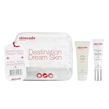 Skincode Destination Dream Skin Care Set | Purifying Cleansing Gel 75ml & 24h Cell Energizer Cream 30ml | Travel Essentials for Women | CM-Glucan, Pro-Vitamin B5 | Skincare Gift Set & Face Moisturizer