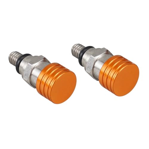 GUOHOQIX M4X0.7 Air Bleeder Relief Valves for KTM 50 65 85 105 125 144 150 200 250 300 350 360 380 400 450 500 505 520 525 530 550 620 625 640 660 690 950 990 Orange