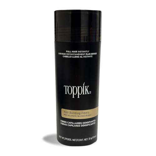 Image of Toppik Hair Building Fibers, Fill In Fine or Thinning Hair Instantly Thicker, Fuller Looking Hair 9 Shades,4 size options