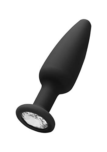 PLUG DIAMANTE CONE-SHAPED - NEGRO