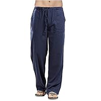 Hombre Pantalones De Deporte Persona Que Practica Jogging Pantalones Color Sólido Cintura