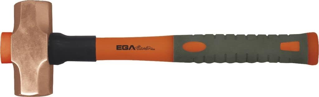 SLEDGE HAMMER 1 KG. FIBERGLASS HANDLE NON SPARKING Cu