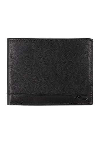 Portefeuille hommes camel active Stone noir m en cuir élégant et durable