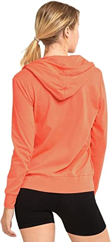 Image of Women's Zipper Sweatshirt Hoodies with Pocket Winter Collection Comfort Soild Hoodie for Women