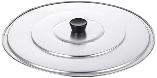 La Valenciana 75490 Tapa Aluminio Lisa Ø28Cm Vaello, Metal, Neutro, 28 Cm