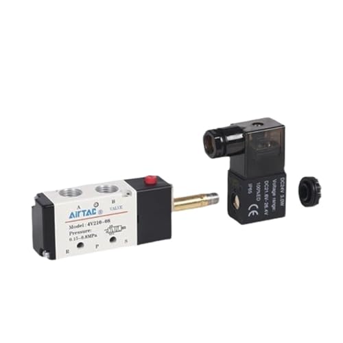 Électrovanne électrique 4V210-08 commande directionnelle magnétique stable - 6