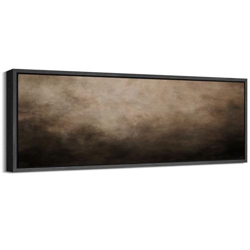 MUDECOR Large Framed Canvas Print Wall Art Earth Tone Mist