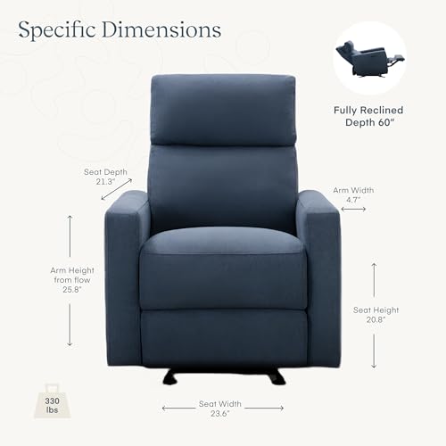 Nurturethegliderpremiumpowerreclinernurserygliderchairwithadjustableheadsupportdesignedwithathoughtfulcombinationoffunctionandcomfortbuiltinusbchargernavy Urban Country Home Decor Nurture the glider premium power recliner nursery glider chair with adjustable head support designed with a thoughtful combination of function and comfort built in usb charger navy urban country home decor