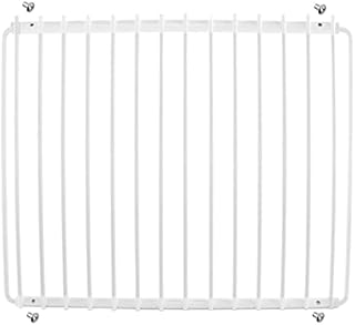 SPARES2GO Universal Fridge Refrigerator Freezer Shelf (White, Adjustable, Plastic Coated, Extendable Arms)