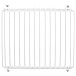 SPARES2GO Universal Fridge Freezer Shelf Adjustable Plastic Coated Extendable Arms (White)