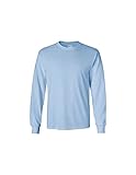 Gildan Long Sleeve, (G540) Tshirt Light Blue