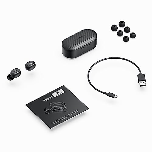 Soundpeats Upgraded Truefree Plus True Wireless Earbuds Bluetooth 5.3 Earphones With Built In Mic In-Ear Stereo Headphones For Sport, Deep Bass, Binaural Calls, One-Step Pairing, 56H Playtime #TOP7