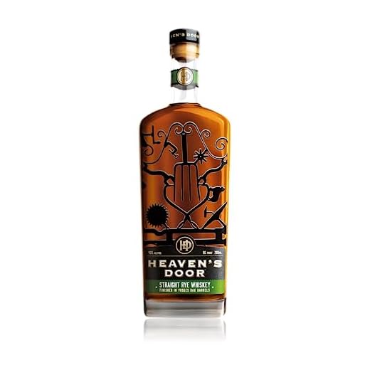 Heaven's Door Straight Rye Whiskey 43Prozentvol Grain-Rye-Corn Whisky (1 x 0,7 l)
