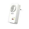 AVM FRITZ!Powerline 1220 Adapter (ethernet, 1.200 MBit/s, 2 x Gigabit-LAN, ideal für NAS-Anwendungen und HD-Streaming)
