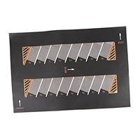 Sharplace 1/64 Scale Parking Lot, Rollable Desktop Play Mat, Model Car Diecast Garage Mouse Pad Scene Display for Model Vehicle Layout, C