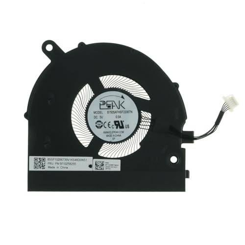 Ventilador de refrigeración de CPU de repuesto 5F10Z58251 5F10Z58252 5F10Z58255 5F10Z58258 para Lenovo ThinkPad L13 Gen 3 4 5, L13 Yoga Gen 3 4, S2 Gen 7 8 9, S2 Yoga Gen 7 8 9, X1 Carbon 1 2ª
