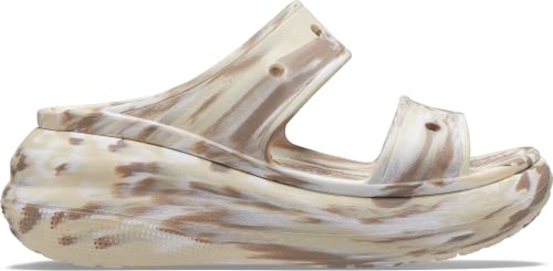 Crocs Unisex-Adult Crush Marbled Sandal 5
