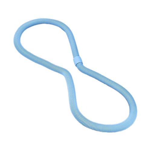 フラフープ 【2025新登場・静音式】ダイエット用 脂肪燃焼 多機能 ソフトスプリングフラフープ 折りたたみ式 ポータブル 静音 PVC 異臭なし ウエスト 背中 脚胸トレーニング シェイプアップ 室内 屋外 男女兼用 (ブルー)