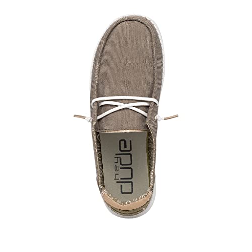 Image of HEYDUDE Women's Wendy Pois | Women's Shoes | Women's Lace Up Loafers | Comfortable & Light-Weight