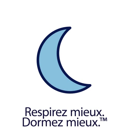 Breathe Right Original - Bandelette nasale - Taille Large - Sommeil : aide à réduire les ronflements - Rhume, allergies, sport : vous aide à mieux respirer - couleur peau, 30 pièces