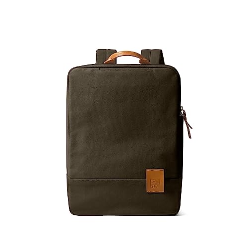 9 to 9 Everyday Casual Laptop Backpack Compatible with upto 15" Laptop | Unisex Shoulder Travel Bag | Durable Canvas Material | Zippered Compartment w