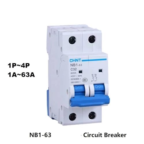 Disyuntor mcb 3P 10A interruptor de corte magnetotermico dz47 automatico riel din 400v 2
