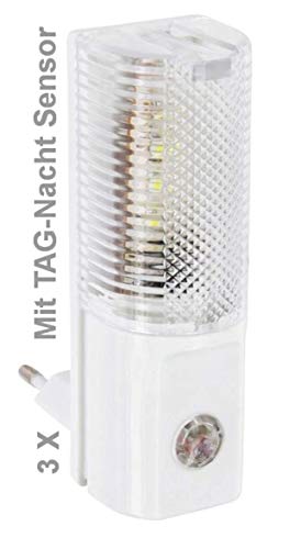 6x TEG99 - muy económico Luz de noche LED - con el día la noche del sensor ...