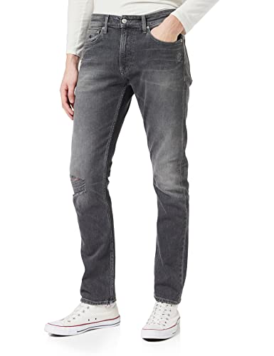 Calvin Klein Ckj 026 Slim Jeans, Nero (Carnum