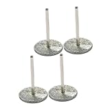 SAFIGLE 4pcs Electric Nail File Replacement Carbide Drill Bits for Nail Care Fine Sandblasting Finish for Smooth Edges Easy for All Skill Levels for Manicure and Shaping