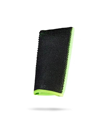 Adam's Polishes Clay Mitt - Medium Grade Clay Bar Infused Mitt | Car Detailing Glove Quickly Removes Debris from Your Paint, Glass, Wheels, & More (Green - 1pk)