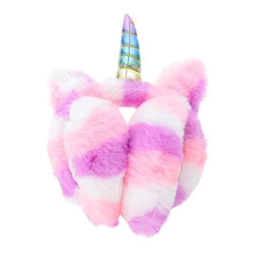 Homoyoyo 1pc Unicorn Design Earmuff Windproof Winter Warm Ear Supple Earmuff Portable