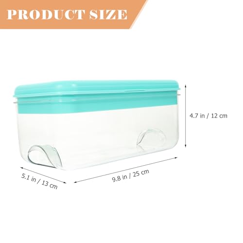Bandeja para cubitos de hielo Zerodeko silicona azul cielo miniatura 2