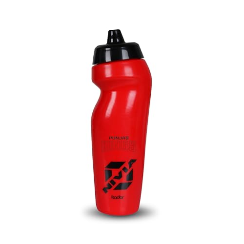 Image of Nivia X Punjab Kings Radar Sports Bottle - Special Edition, For Men & Women, Leak Proof & BPA Free, Capacity 625ml (Red)