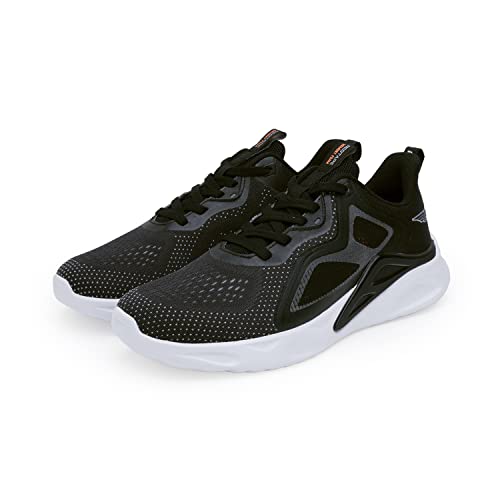 Image of Red Tape Men Black Walking Shoes