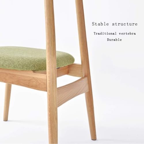 Chaise d'ordinateur confortable contre le mal de dos en bois rembourré - 6