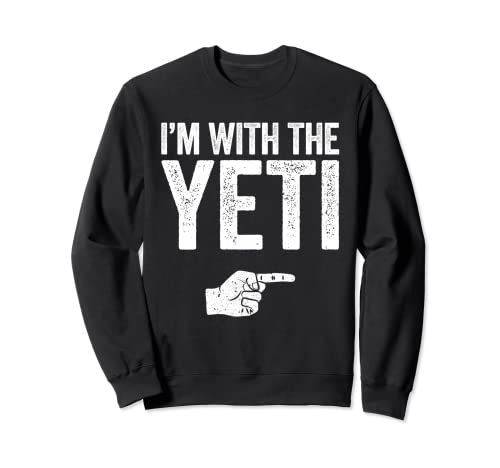 Yeti - Disfraz de Yeti con camiseta a juego Sudadera