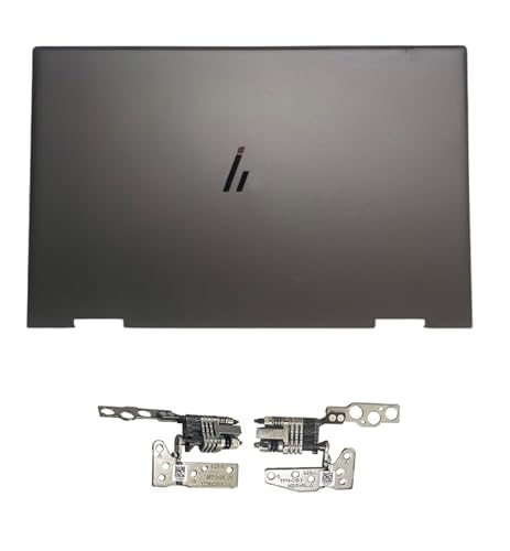 Wzqrps Replacement Laptop LCD Cover Back Rear Top Lid with Hinges for HP Envy 15 EW 15Z-EY 15T-EW 15-EY0023DX 15-EY0013dx 15Z-EY100 15Z-EY000 N09644-001 N09645-001 N09646-001 (Gray) by wzqrps - Used condition - US$48.58