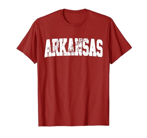 Camiseta retro Arkansas Vintage Arkansas Throwback Look clásico Camiseta