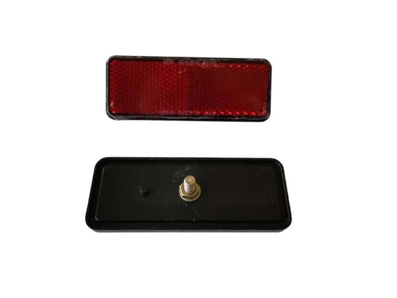 Kırmızı Dikdörtgen Vidalı Reflektör, 5 Mm