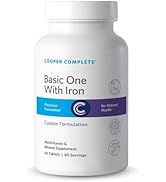 Cooper Complete Basic One Multivitamin with Iron - 60 Tablets per Bottle. Pack of 2