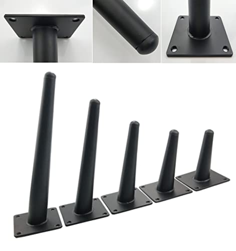 Patas de metal para gabinetes con acabado de cono inclinado de alta resistencia para el hogar 4