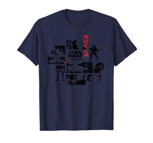 T-shirt Star Wars Visions pour remplacer vos vieux hauts par un design moderne
