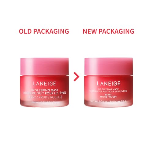 Image of Laneige Lip Sleeping Mask | Moisturizing Lip Treatment with Vitamin C + Shea Butter for Soft Hydrated Lips | Overnight Repair | Lip Balm For Dry Chapped Lips| Lasting Hydration