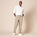 Amazon Essentials Men's Classic-Fit Casual Stretch Chino Pant, Tan, 40W x 28L
