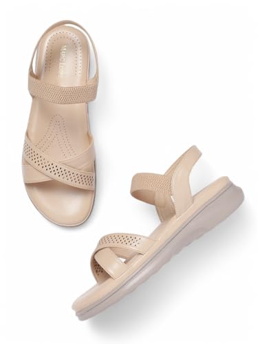 Image of Marc Loire Women's Comfortable Slip on Casual Open Toe Flats Sandals